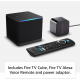 Amazon Fire TV Cube with Alexa & 4K Ultra HD (Wi-Fi 6E)