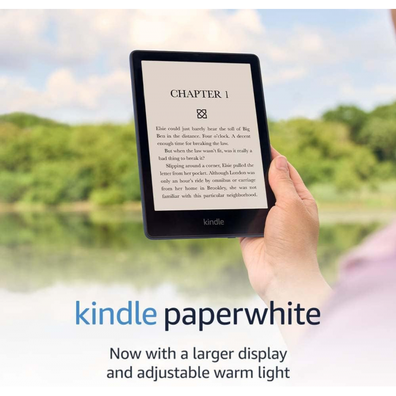 Amazon Kindle Paperwhite 11th Gerneration (32GB, 6.8" display, Without Ads) - Blue