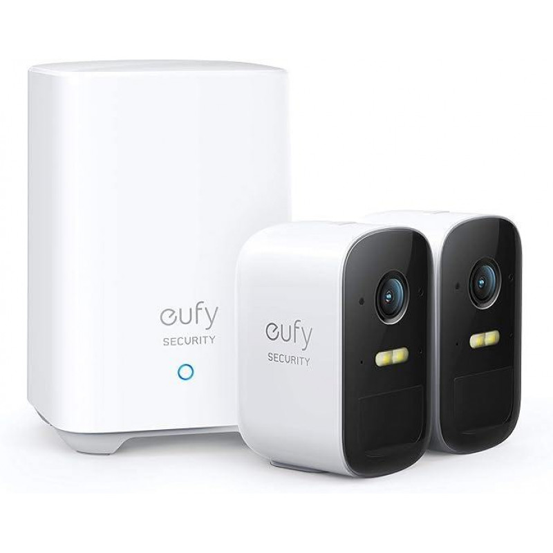 Eufy eufyCam 2C Wireless Home  Security Camera System 2-Cam Kit