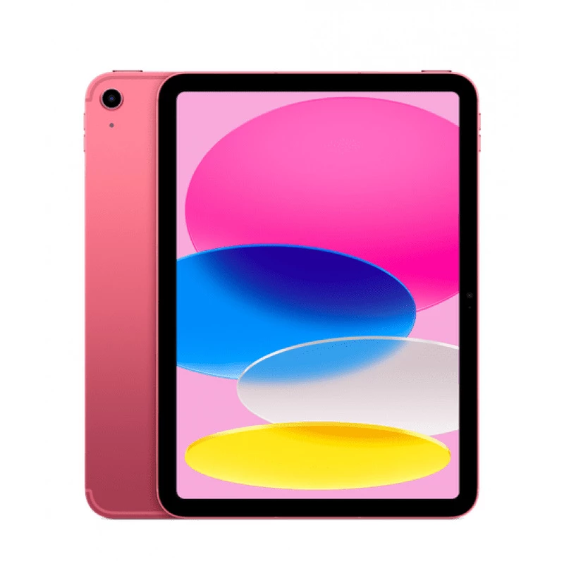 Apple 10.9" iPad 10th Generation (2022, Wi-Fi + Cellular, 64GB) - Pink