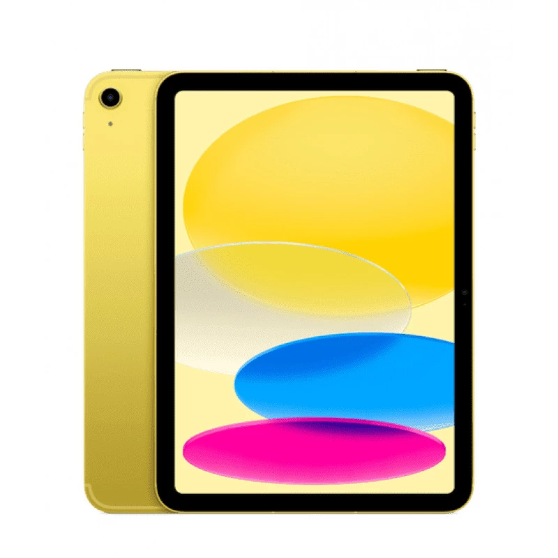 Apple 10.9" iPad 10th Generation (2022, Wi-Fi + Cellular, 64GB) - Yellow
