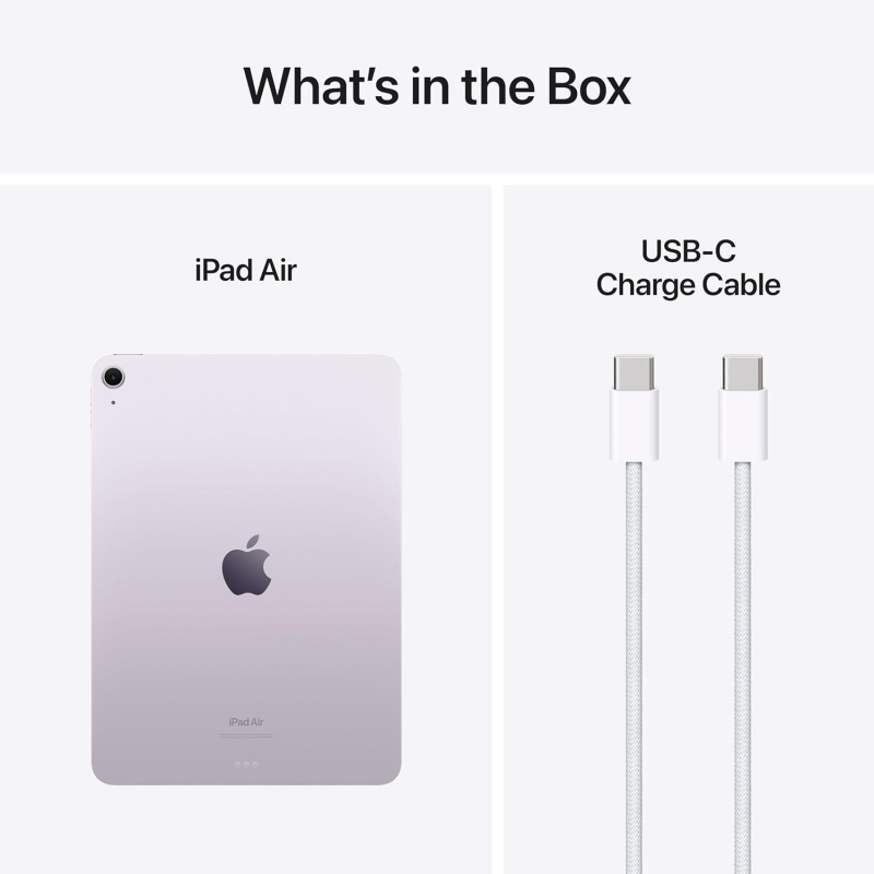 Apple iPad Air 2024 (WiFi, M2 Chip, 13-inch, 128GB) - Purple