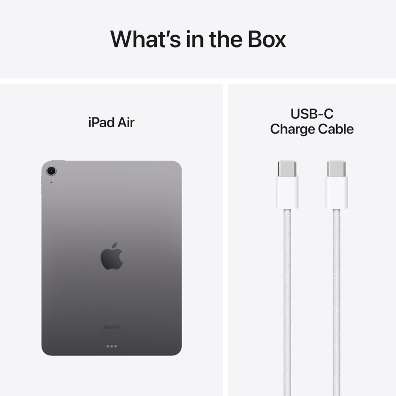 Apple iPad Air 2024 (WiFi, M2 Chip, 11-inch, 128GB) - Space Grey