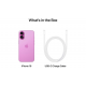 Apple iPhone 16 (256GB) - Pink (US Spec, E-Sims only)