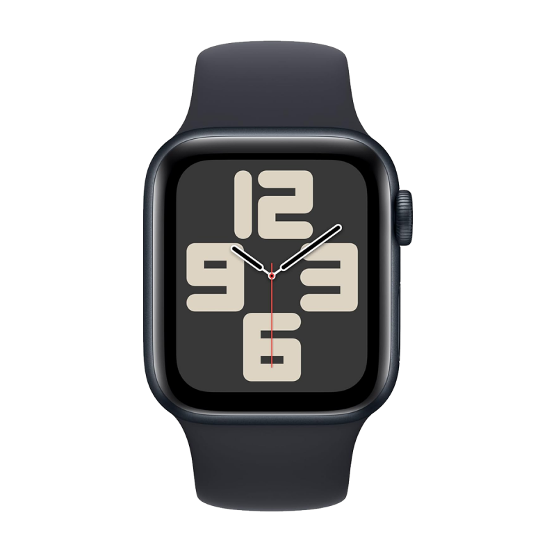 Apple Watch SE 2023 2nd Generation (GPS, 44mm) - Midnight Aluminium Case with S/M Midnight Sport Band