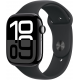 Apple Watch Series 10 (GPS, 46mm) - Jet Black Aluminium Case with M/L Black Sport Band