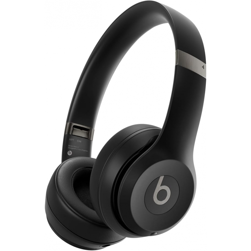 Beats Solo 4 Wireless Bluetooth On-Ear Headphones - Matt Black