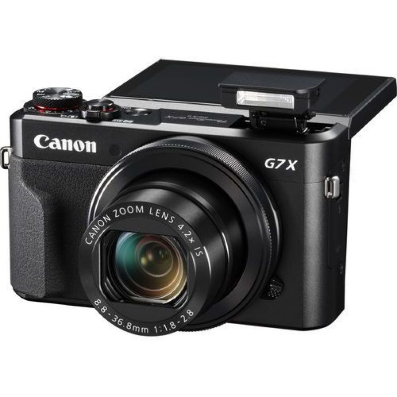 Canon PowerShot G7 X Mark II - 20.1 MP, Point and Shoot Camera, Black