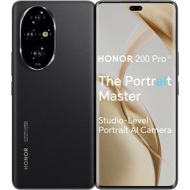 HONOR200 Pro 5G Smartphone  (Dual SIMs, 12+512GB) -Black