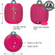 Logitech Ultimate Ears WONDERBOOM 3 - Hyper Pink