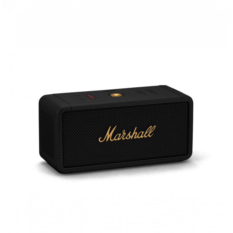 Marshall Middleton Portable Bluetooth Speaker - Black and Brass