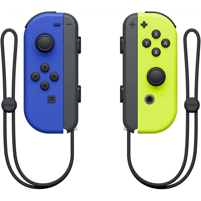 Nintendo Switch Joy-Con (Left & Right, Wireless)  - Neon Blue/Neon Yellow