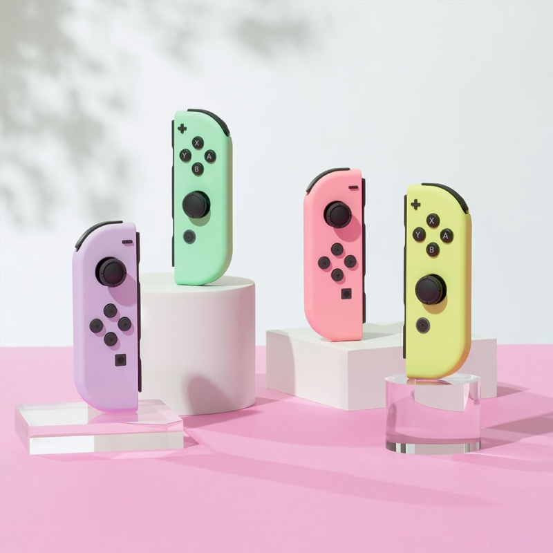 Nintendo Switch Joy-Con (Left & Right, Wireless)  - Pastel Pink/Pastel Yellow