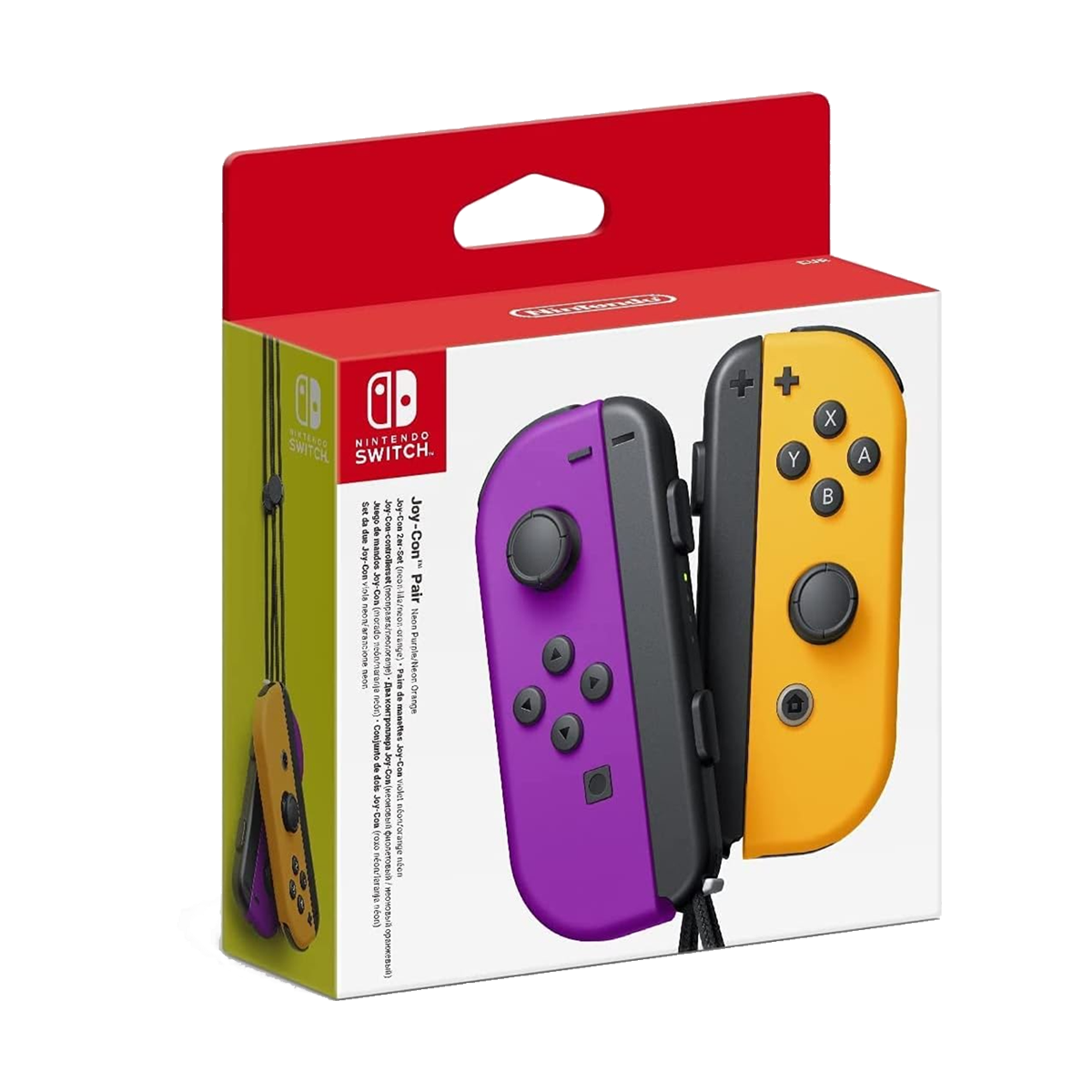 Dealmonday | Nintendo Switch Joy-Con (Left & Right, Wireless) - Neon  Purple/Neon Orange