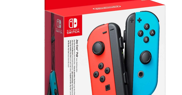 Nintendo Switch Joy-Con (Left & Right, Wireless) - Blue/Red