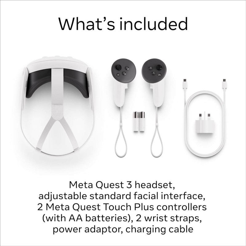 Meta Quest 3 Mixed Reality Headset - 512GB