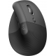 Logitech Lift Vertical Ergonomic Mouse, Wireless - Black