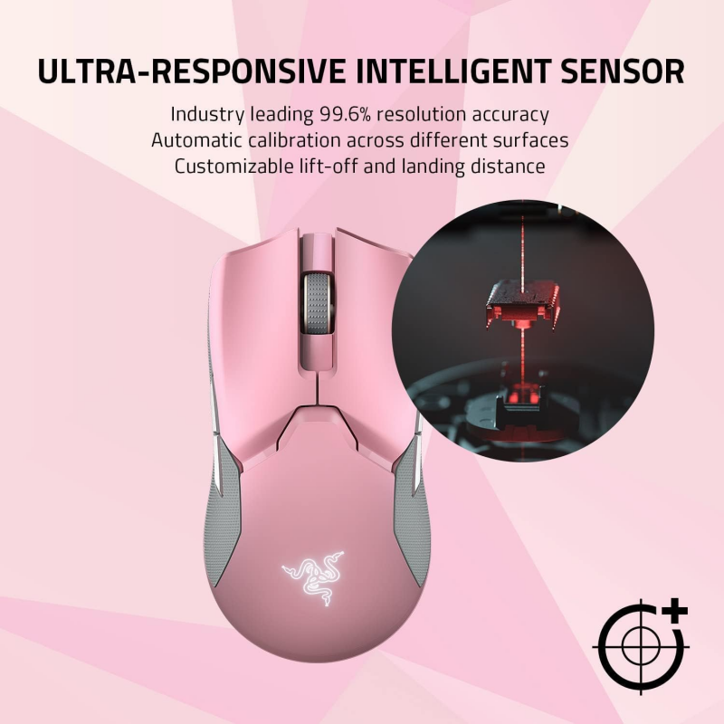 Razer Viper Ultimate - Quartz Pink