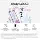Samsung Galaxy A35 5G Smartphone (Dual-SIMs, 8+256GB) - Awesome Iceblue