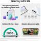 Samsung Galaxy A35 5G Smartphone (Dual-SIMs, 6+128GB) - Awesome Lilac