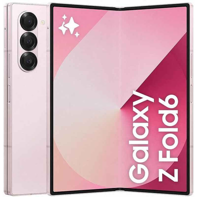 Samsung Galaxy Z Fold 6 Smartphone (12+256GB) - Pink