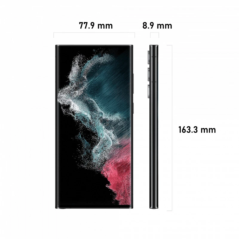 Samsung Galaxy S22 Ultra 5G (SIM-Free, 12+512GB) Smartphone - Phantom Black
