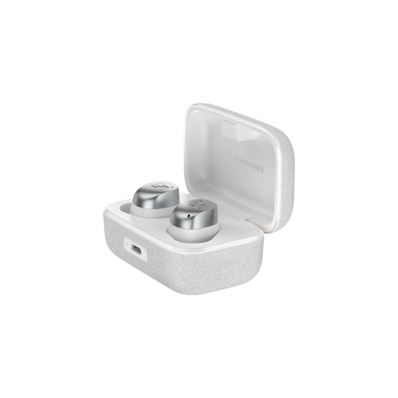 Sennheiser MOMENTUM True Wireless 4 Smart Earbuds- White Silver