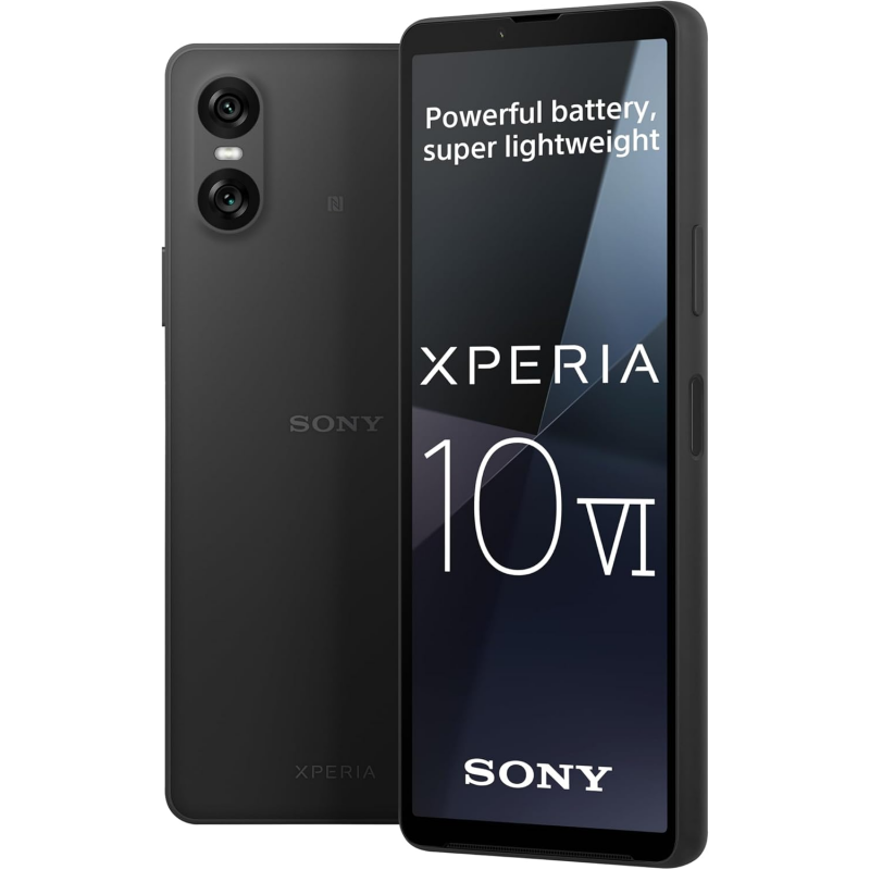 Sony Xperia 10 VI  5G Smartphone (Dual-SIM, 8 +128GB) - Black