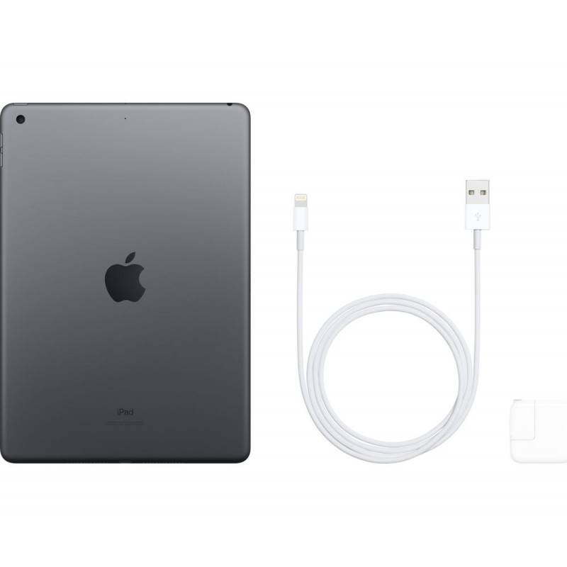 Renewed - Apple iPad 7th Generation (2019, 10.2-inch, Wi-Fi, 32GB) - Space Grey