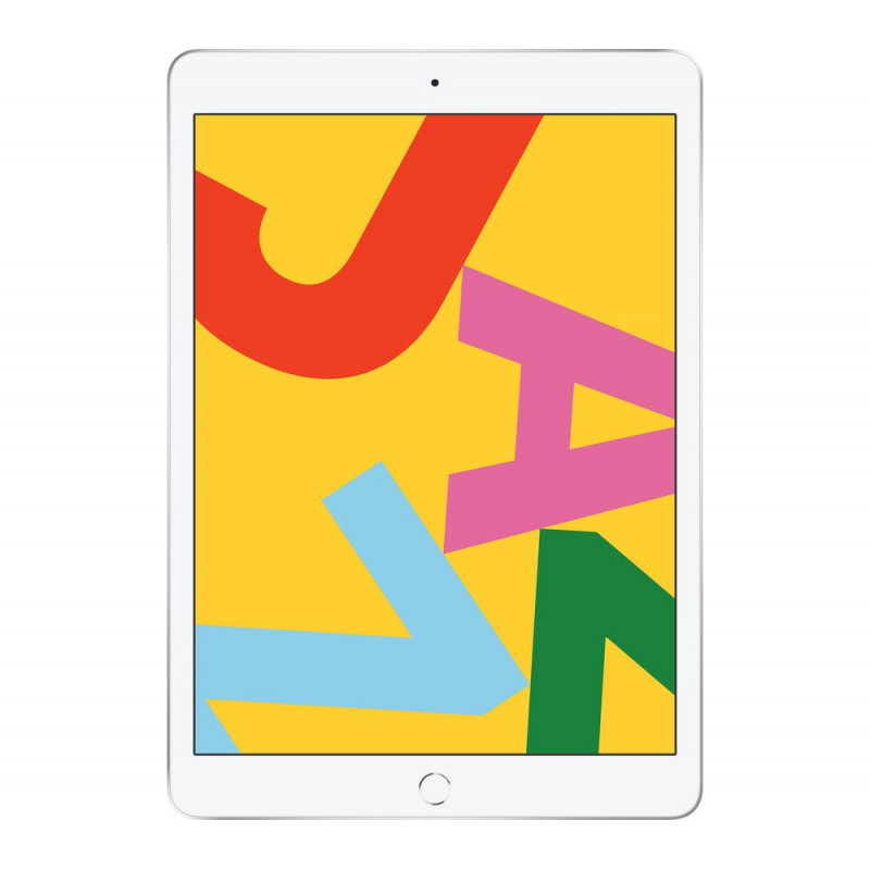 Renewed - Apple iPad 7th Generation (2019, 10.2-inch, Wi-Fi, 128GB) - Silver