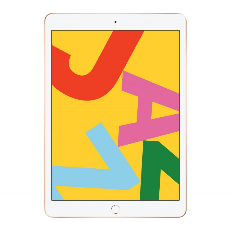 Renewed - Apple iPad 7th Generation (2019, 10.2-inch, Wi-Fi, 128GB) - Gold