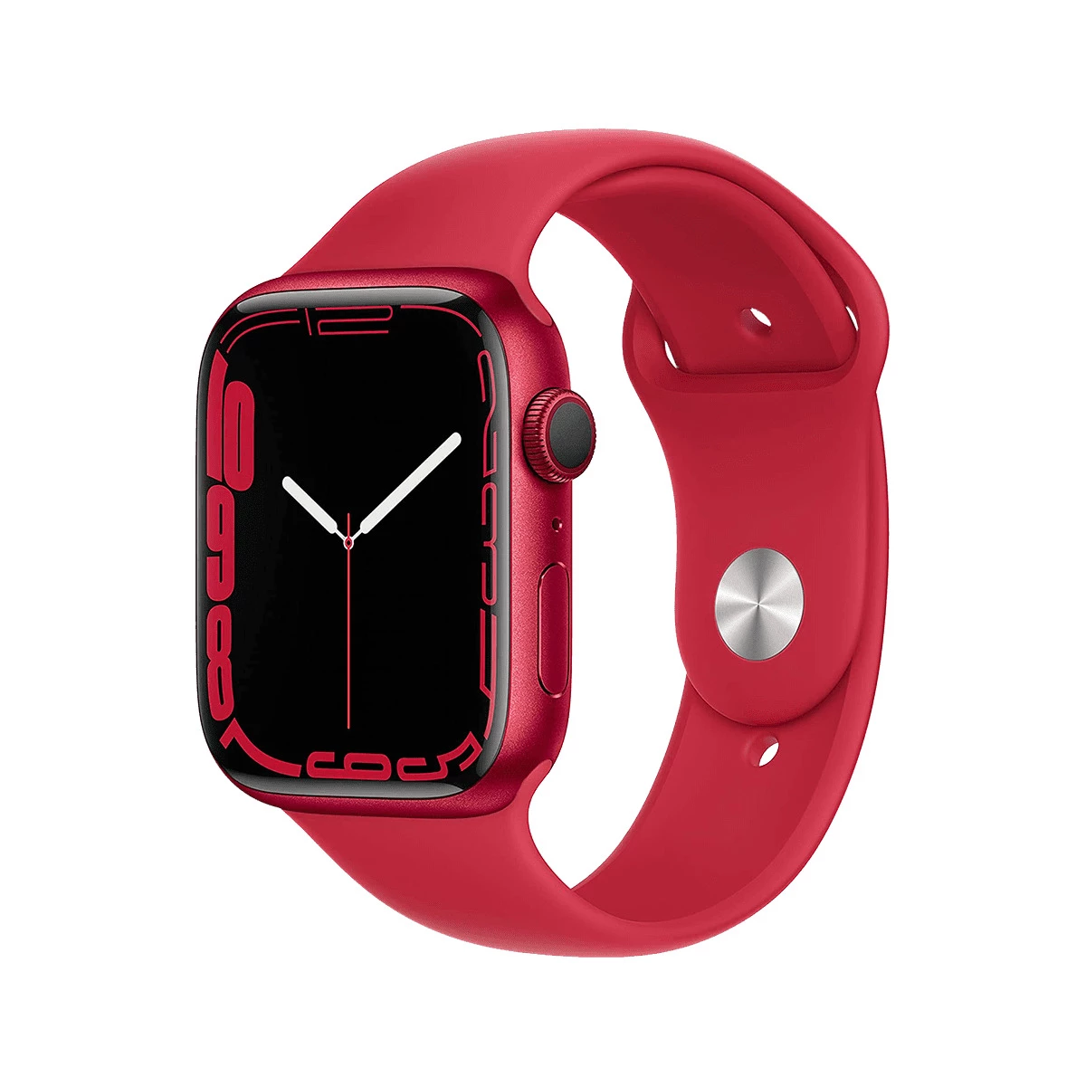 Apple Watch Series 7 (GPS, 45mm) - (PRODUCT)RED Aluminium with (PRODUCT)RED  Sports Band