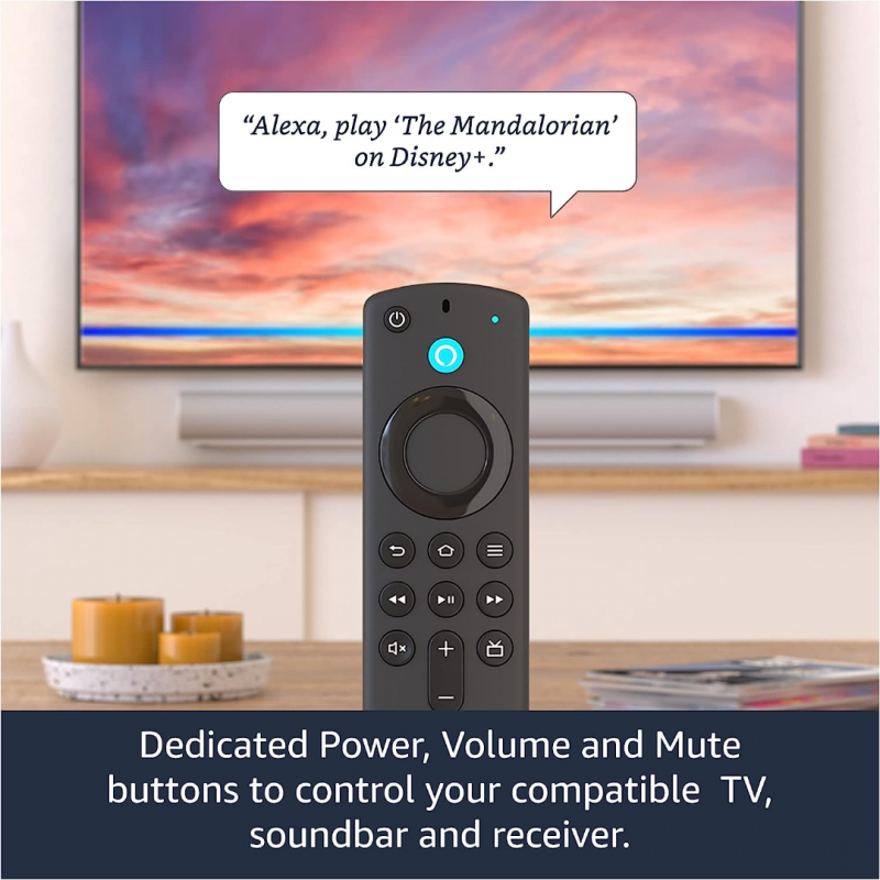 Amazon Fire TV Stick 4K Ultra HD with Alexa Voice Remote (2018)
