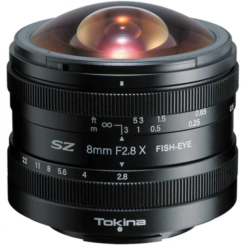 Tokina SZ 8mm F/2.8 APS-C Fisheye Mirrorless Lens (Sony E)