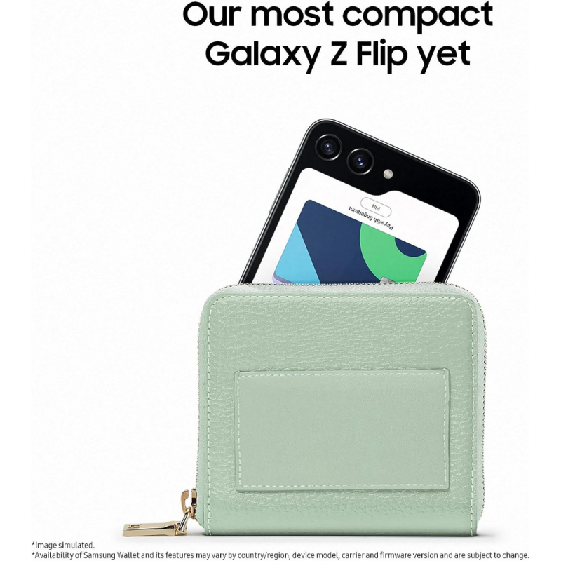 Samsung Galaxy Z Flip 5 5G Smartphone (8+256GB) - Mint