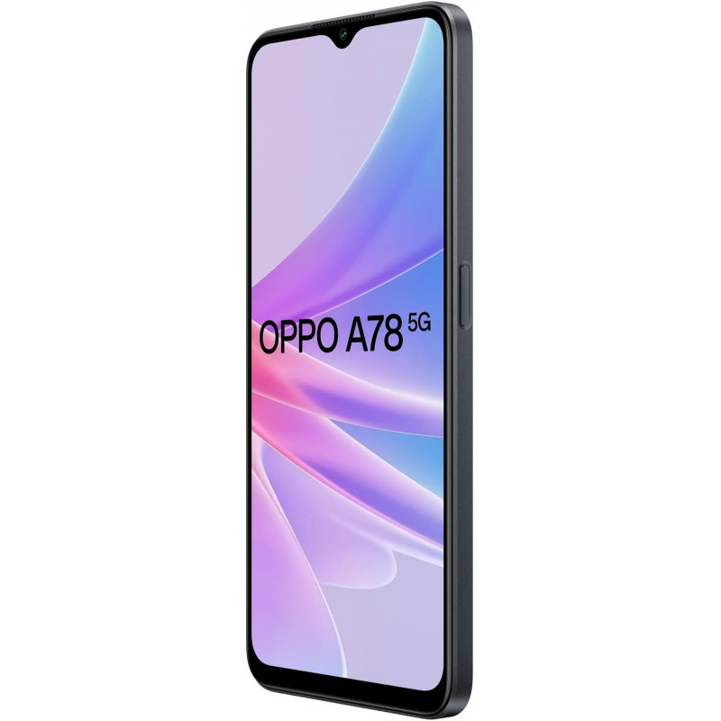 Oppo A78 5G Smartphone (4GB+128GB) - Glowing Black