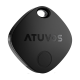 ATUVOS Tracker Bluetooth Item Finder (1 Pack) - Black