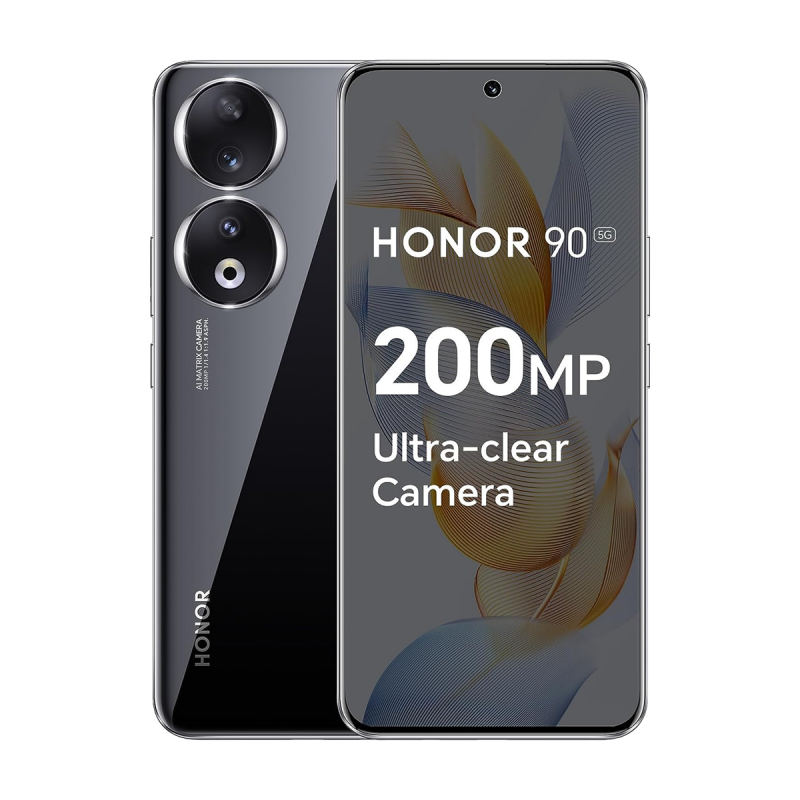 Honor 90 5G Smartphone (8+256GB) - Midnight Black