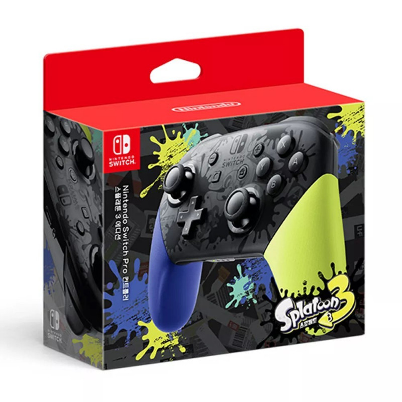 Nintendo Switch Pro Controller Splatoon 3 Edition