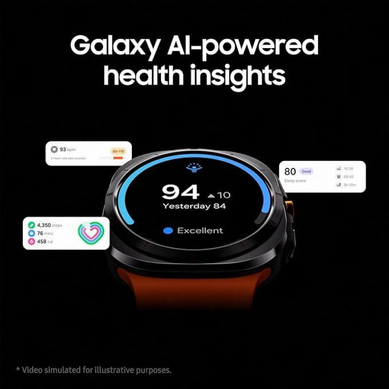 Samsung Galaxy Watch Ultra (LTE, 47mm) - Titanium Gray