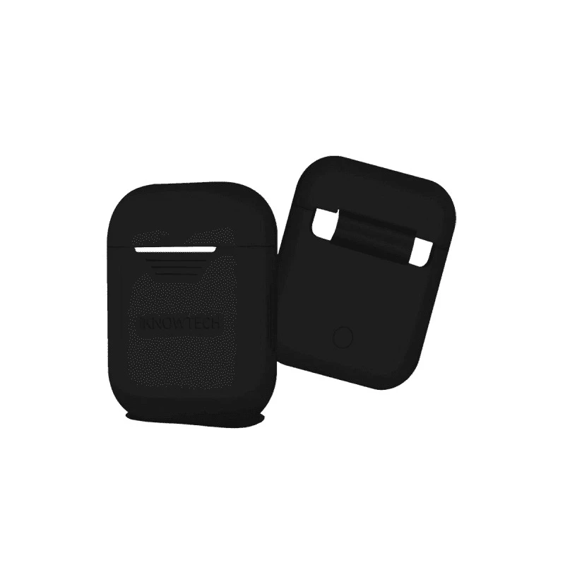 Liquid Silicone Case for Apple AirPods  - Black