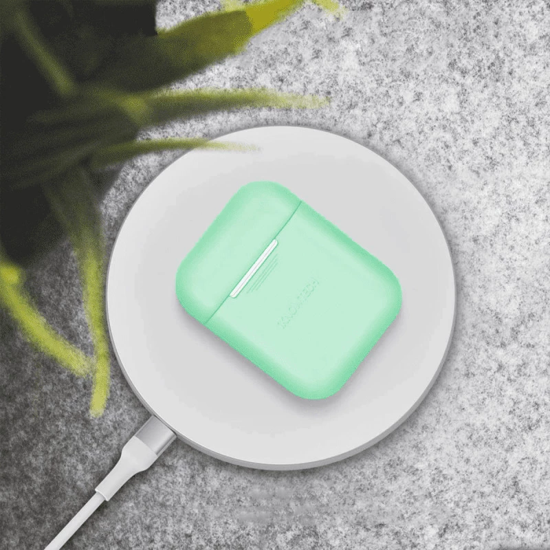 Liquid Silicone Case for Apple AirPods  - Mint Green